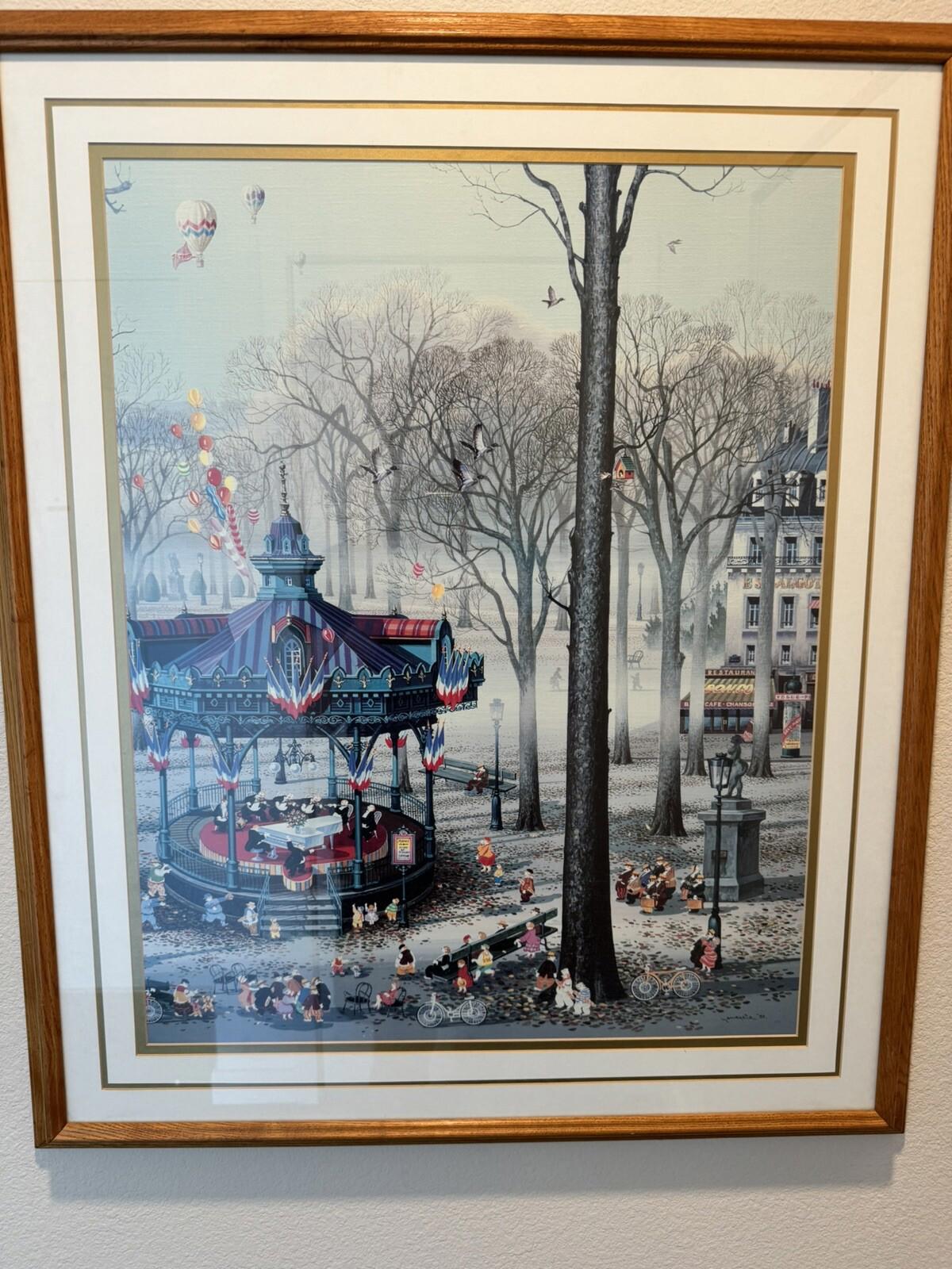 Hiro Yamagata Concert in the Park 1988 Beautifully Framed