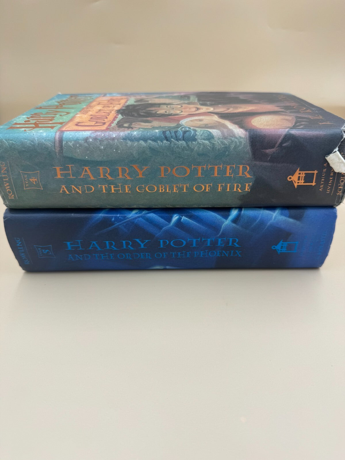 Harry Potter & The Order Of The Phoenix and The Goblet of Fire First Edition Lot