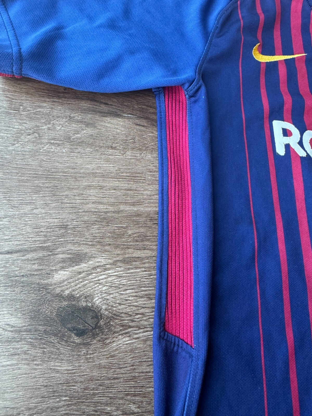 Nike FC Barcelona Lionel Messi #10 Youth Size 28 Jersey 2017 2018 Dri-FIT La Lig