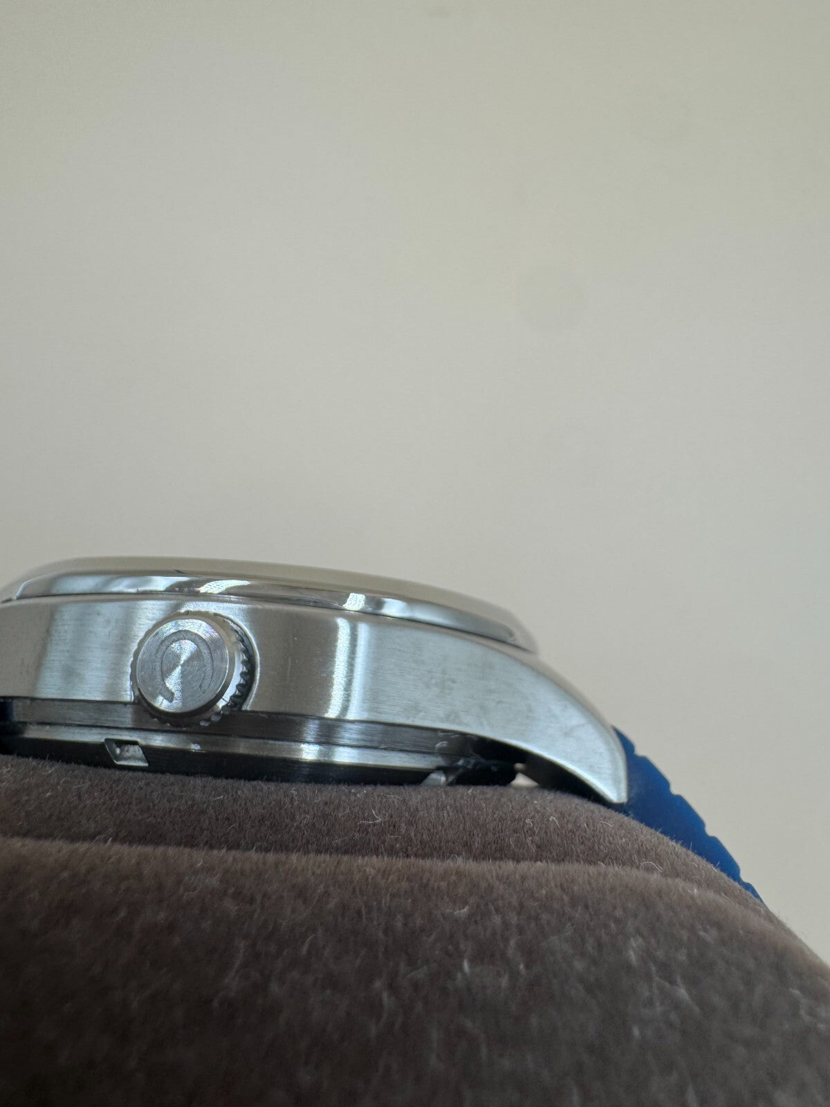 Cadola Tail Light Automatic CD-1054-02 Blue and Silver Watch in Great Condition
