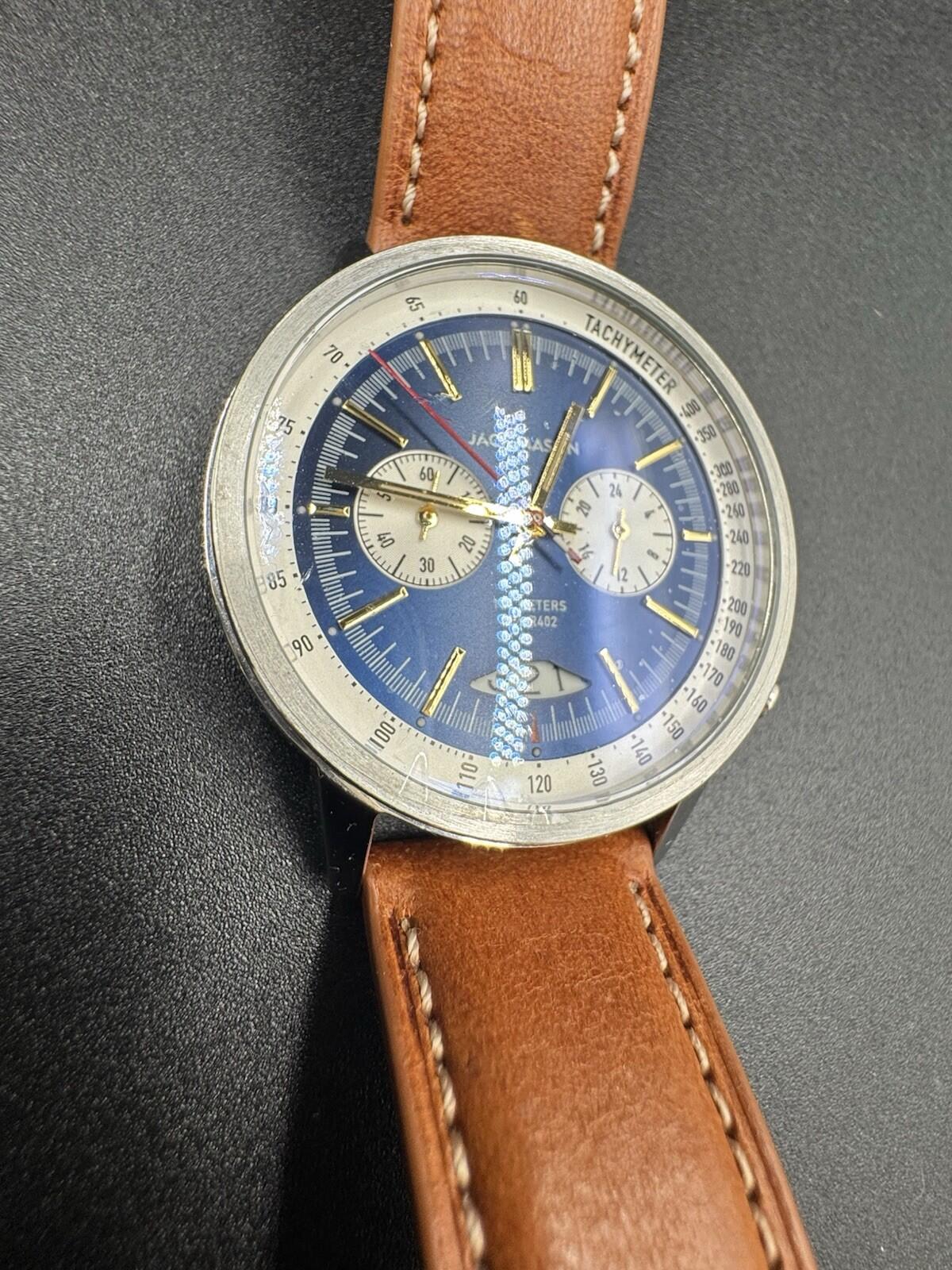 Exquisite JACK MASON Racing Chronograph Quartz Men's Watch JM-R402-006 Tachymete
