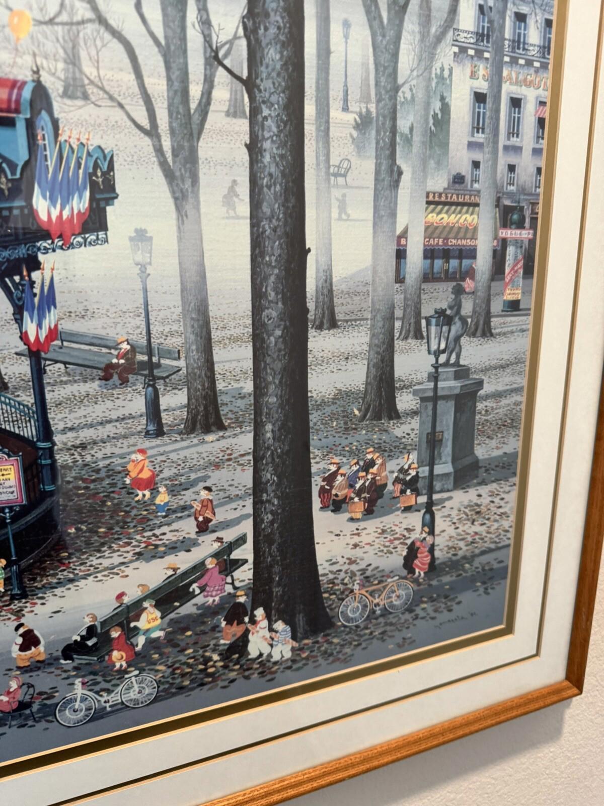 Hiro Yamagata Concert in the Park 1988 Beautifully Framed