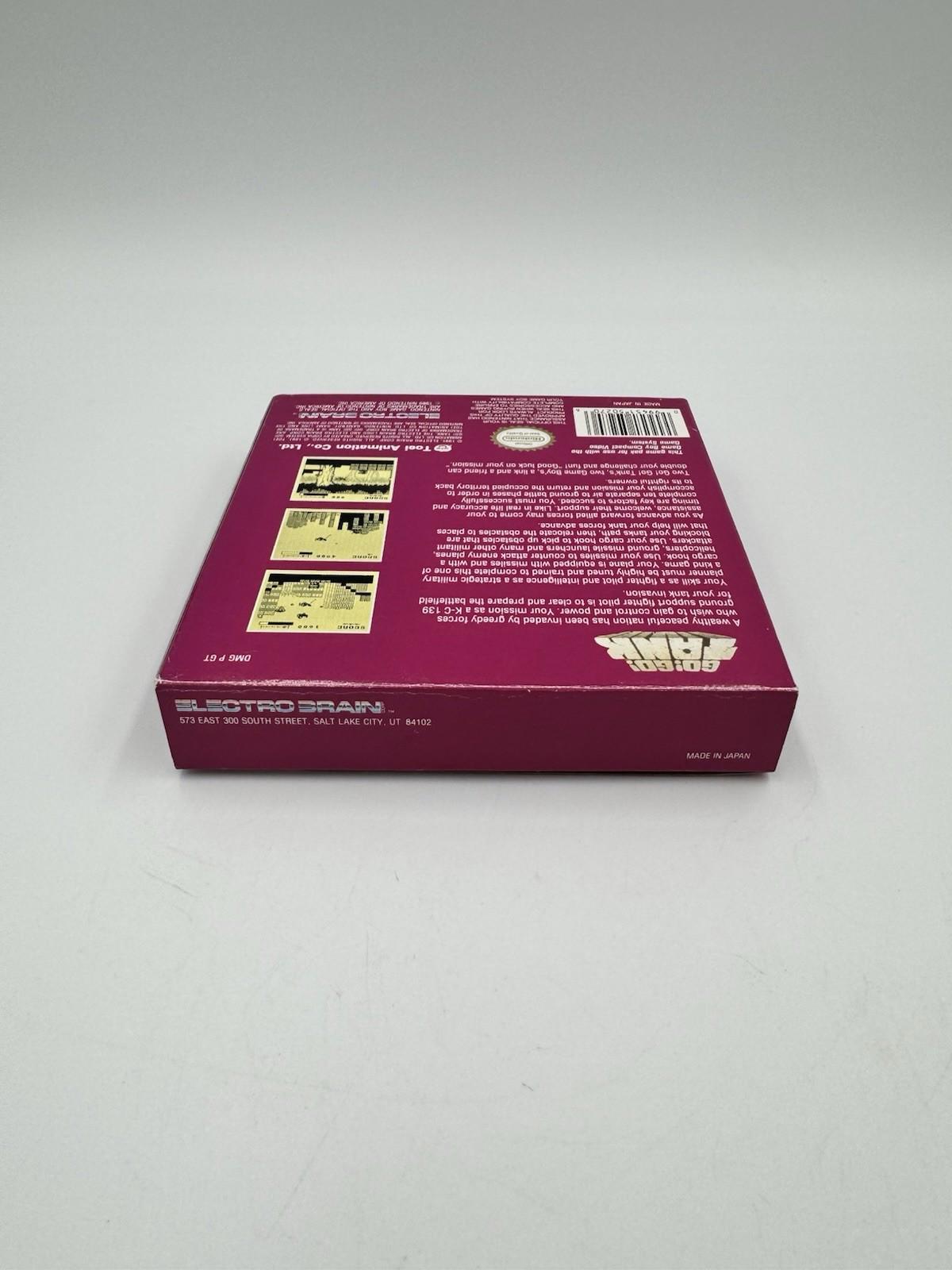 Game Boy Collection BOXES RADAR MISSION Solar Striker Go Tan