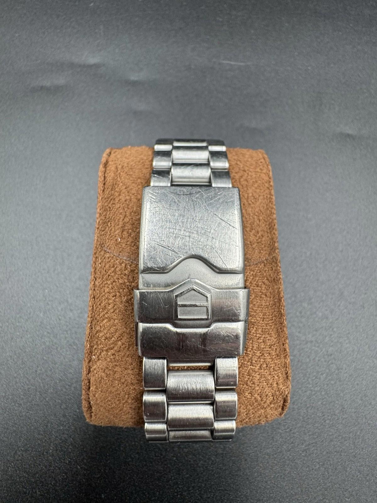 TAG HEUER WAC1110 Mens Formula 1 Series Watch Black Silver Professional See Pics