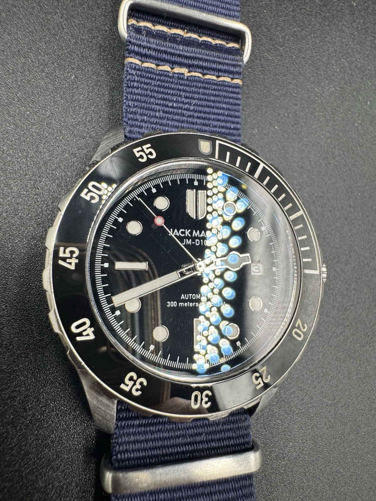 Jack Mason JM-D103-001 Black Automatic Diver - Kickstarter Limited Edition Watch
