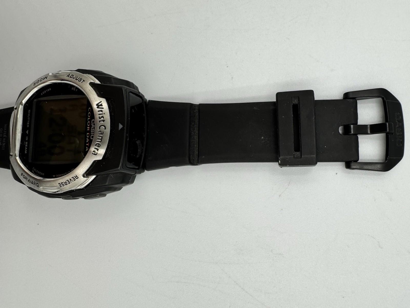 CASIO Wrist Camera WQV-3 - Rare Digital Y2K Watch Japan