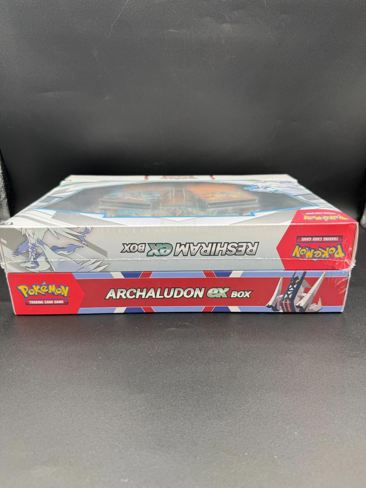 Pokémon Reshiram Ex Archaludon Box Brand New Sealed Trading Card Game Pokemon NM