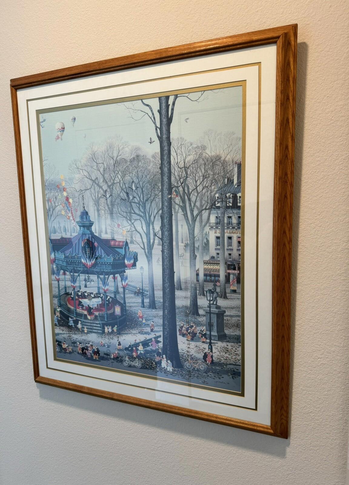 Hiro Yamagata Concert in the Park 1988 Beautifully Framed