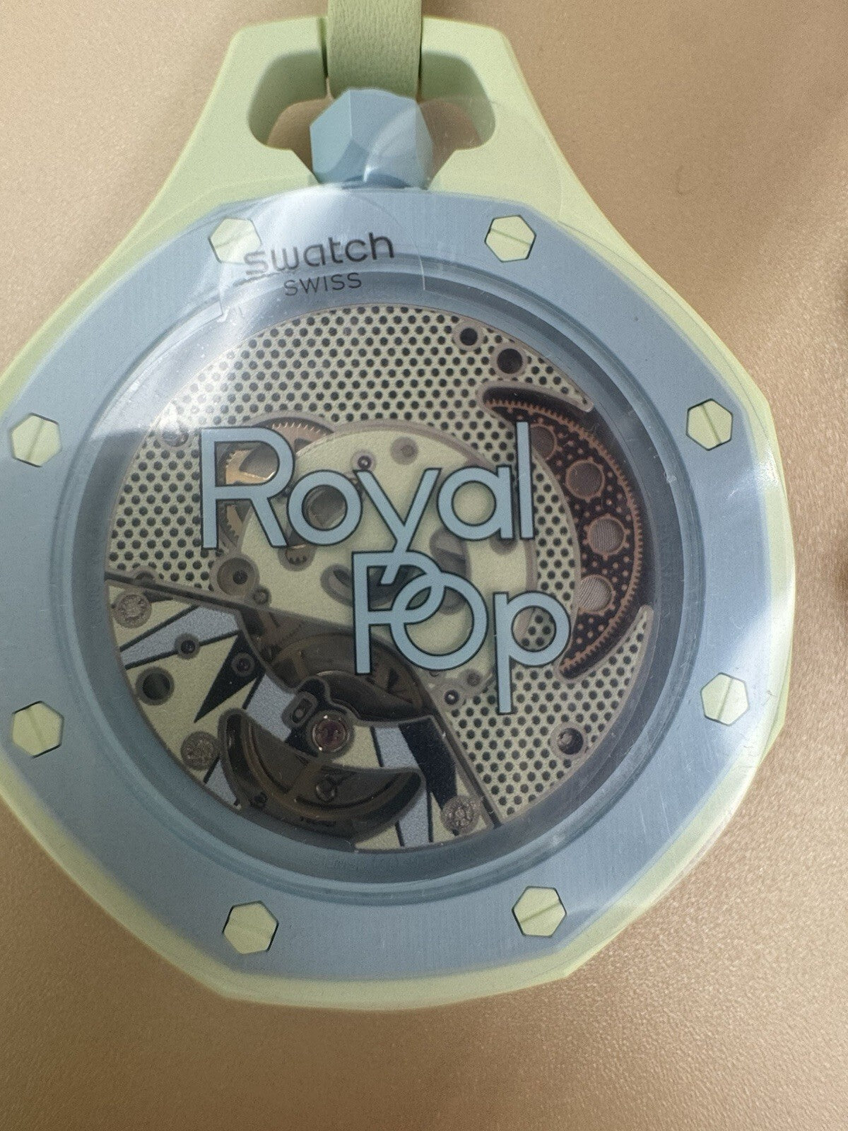 Blue AP x Swatch Royal Pop Audemars Piguet Blaue Acht NEW IN BOX - WATCH IN HAND