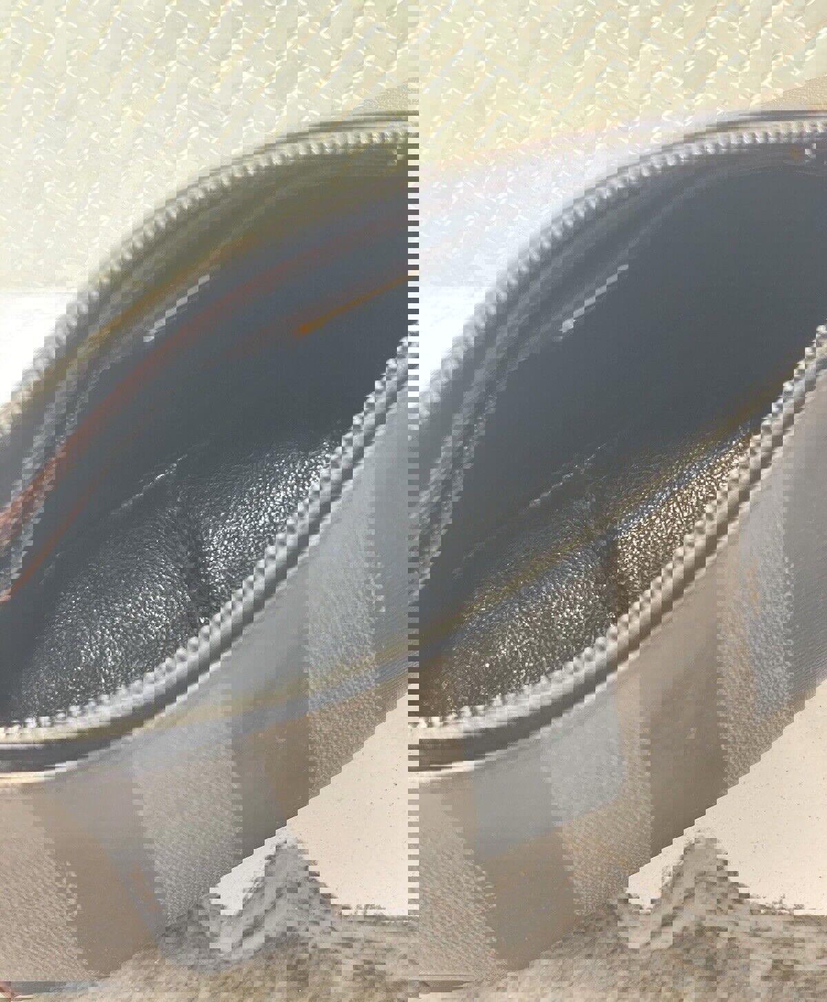 Vintage Fendi Pequin Striped Coated Canvas Crossbody Bag VG+