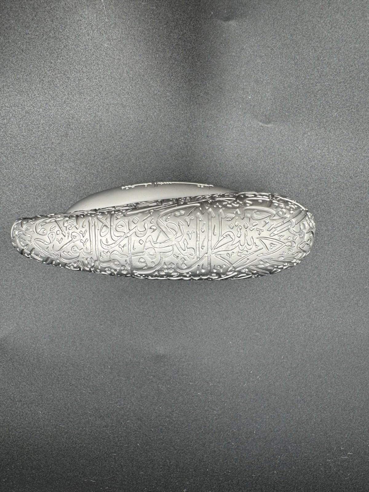 Dubai UAE Museum Of The Future 3D Model Silver Color 11.5 CM