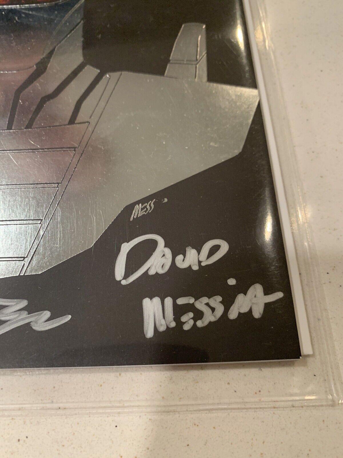 ROM #1 IDW Convention Re-Cover Signed Messina Gage Ryall