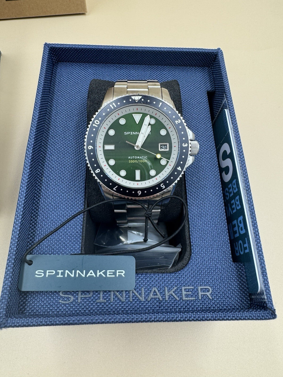 Croft Pioneer Automatic Green Stainless Steel | Green Dial Wristwatch SP-5136-22
