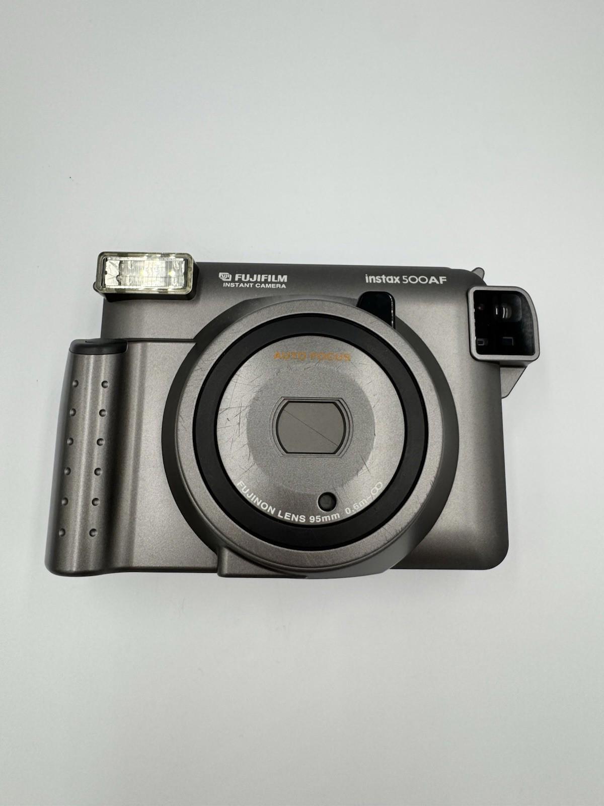 Fujifilm Fuji Instax 500AF Mediam Instant Film Camera From JAPAN Auto Focus VG+