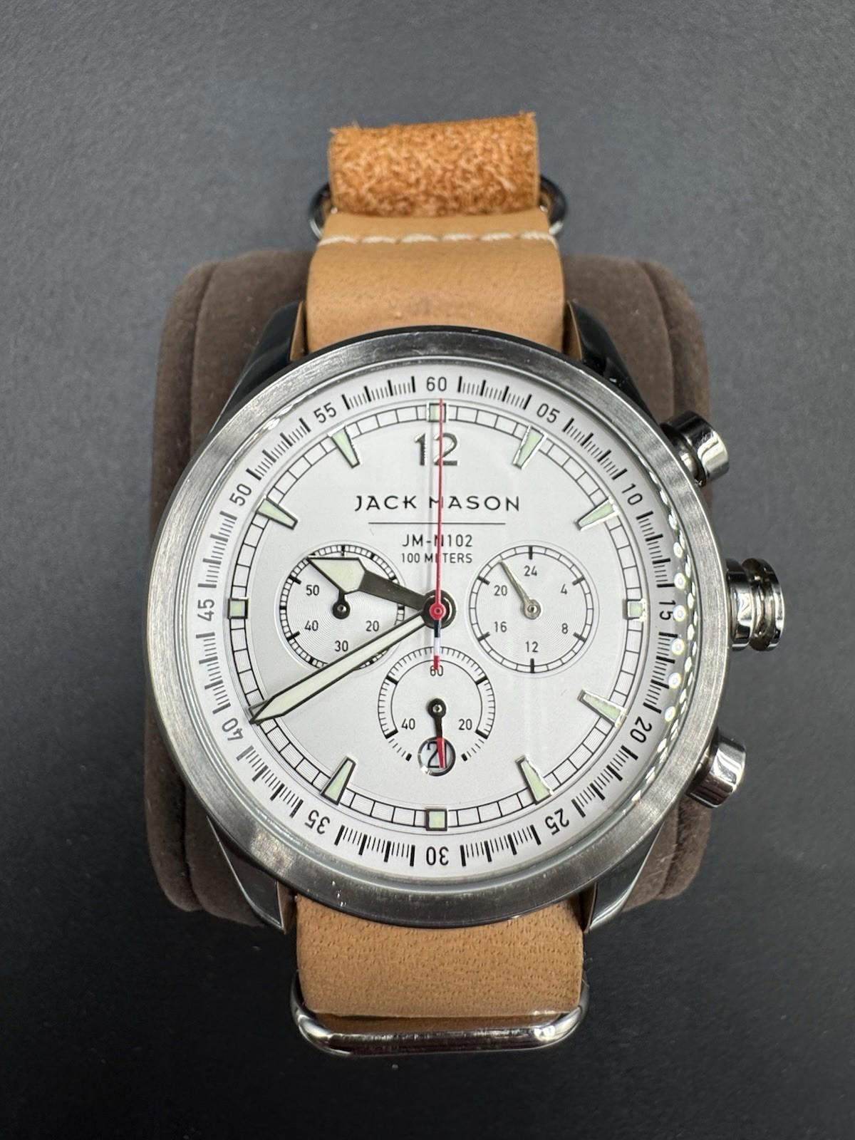 Jack Mason Nautical Chronograph Men's Watch Model JM-N102-108 Sapphire Crystal M