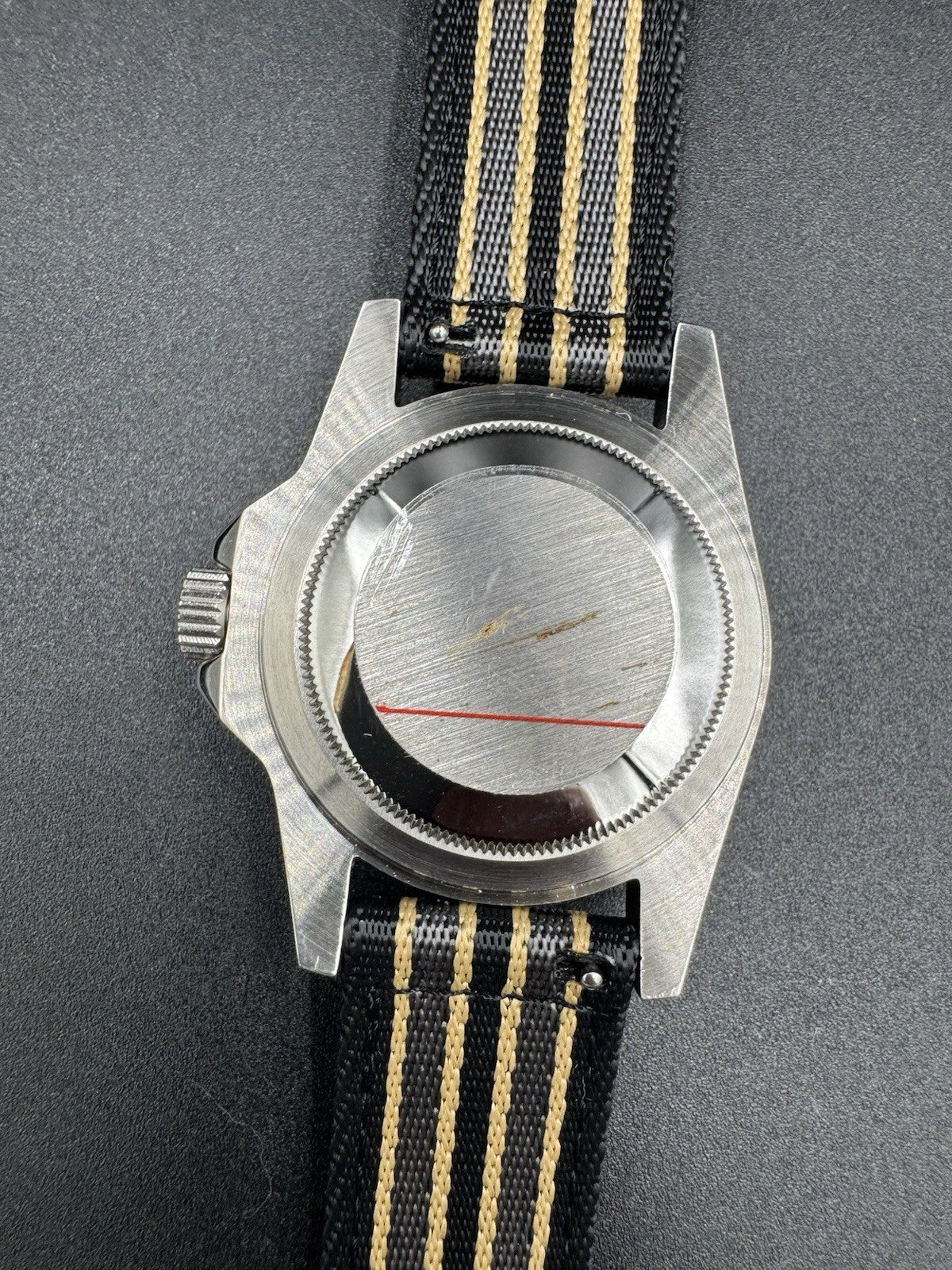 Seiko Submariner GMT Mod Men's 43mm Stainless Steel Automatic Wristwatch Custom
