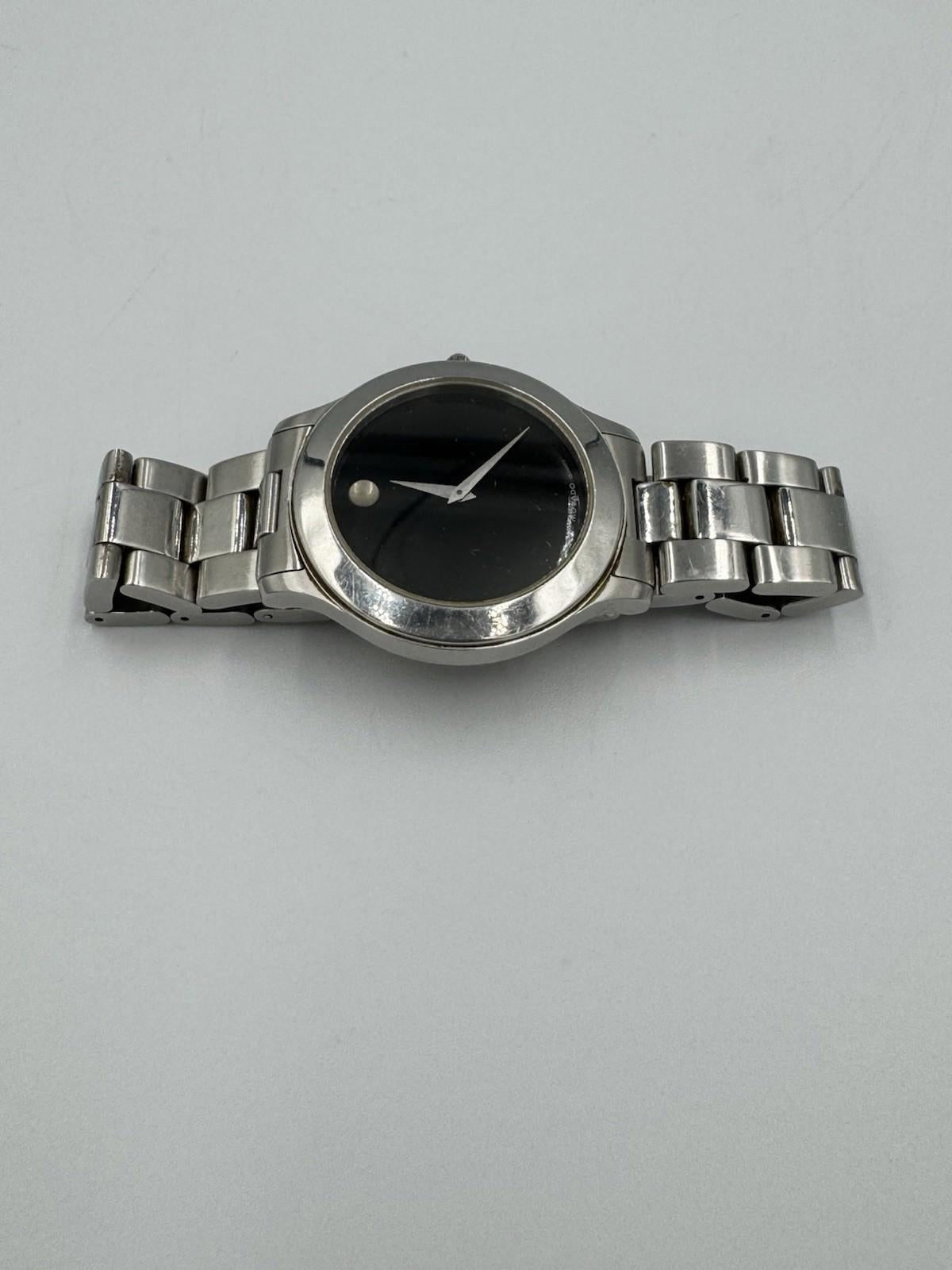 Movado Museum Junior Sport Circa 2000s | Stainless Steel | Swiss Made MCS Quartz