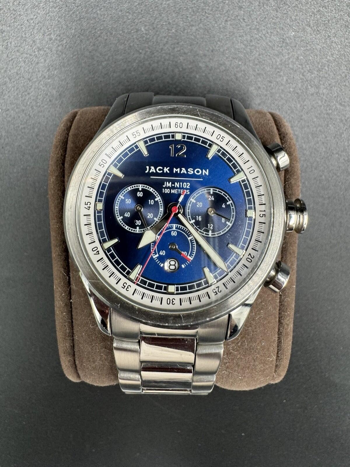 Jack Mason JM-N102-032 Blue Dial and White Dial Nautical Chronograph Men’s Watch