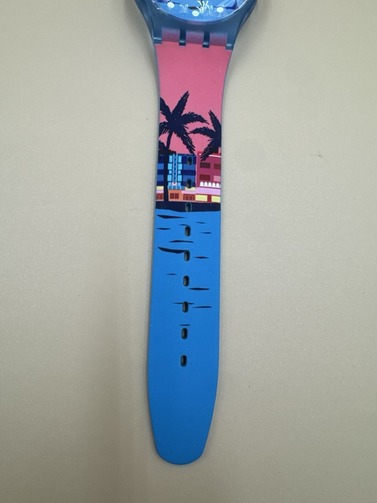 Swatch Watch MIAMI VIBES Limited Edition Art Deco Flare BRAND NEW GIFT BOX 2016