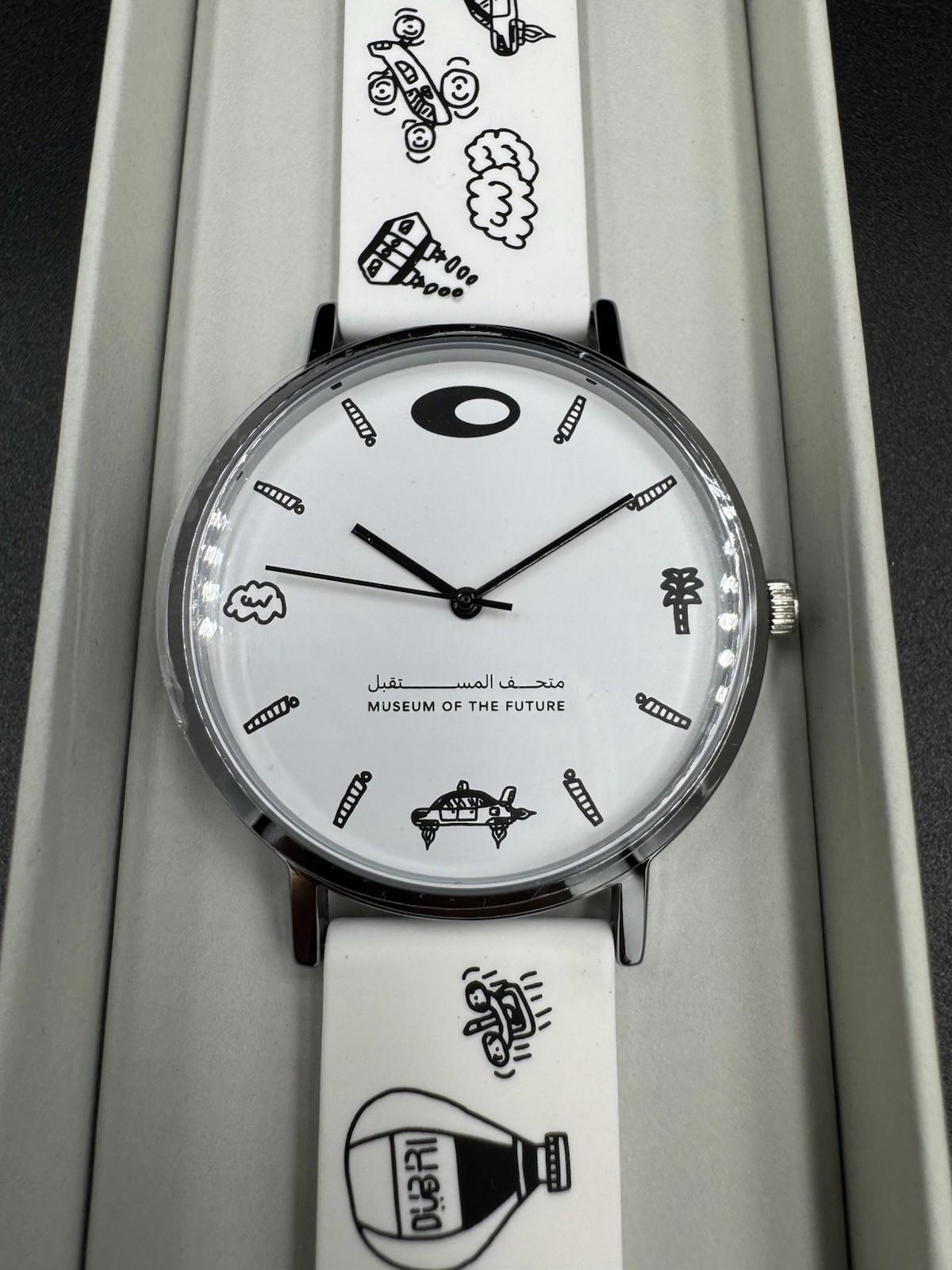 Brand New MOTF x Lutfi Museum of the Future Exclusive Quartz Watch Art Collab NM