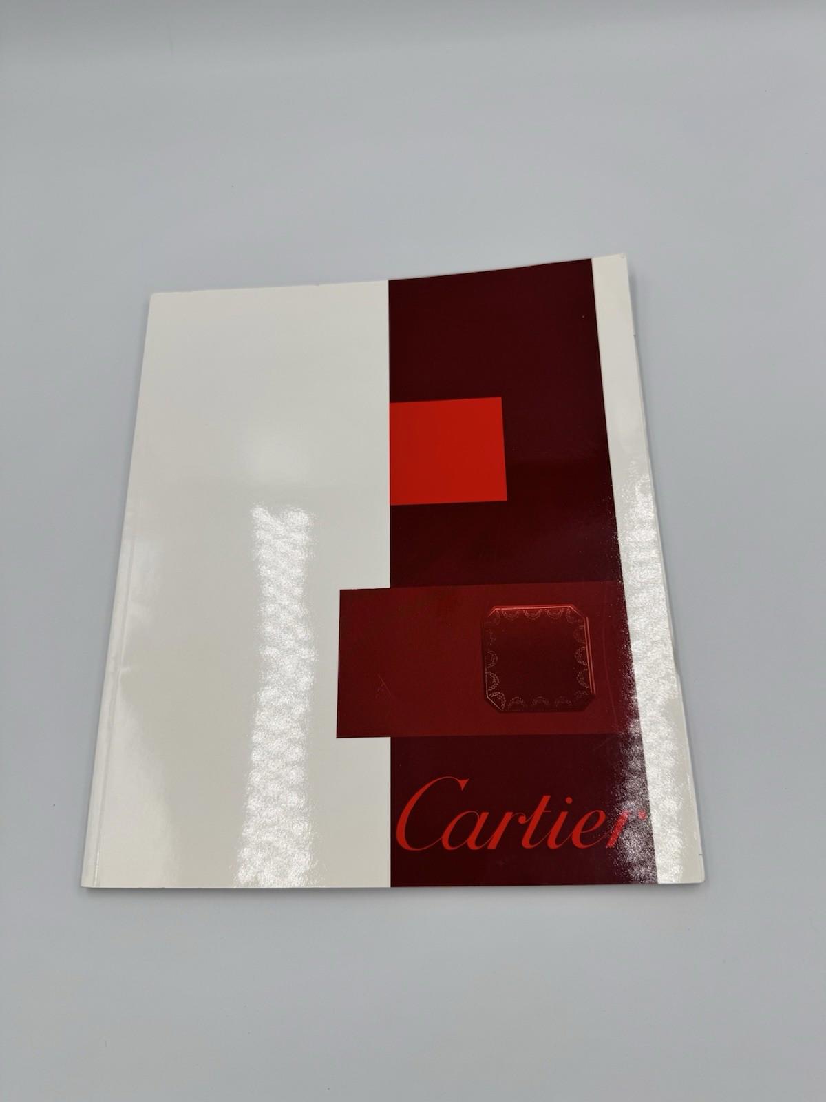 CARTIER 2000 CATALOG-88 PAGES SOFT COVER BOOK PRINTED IN