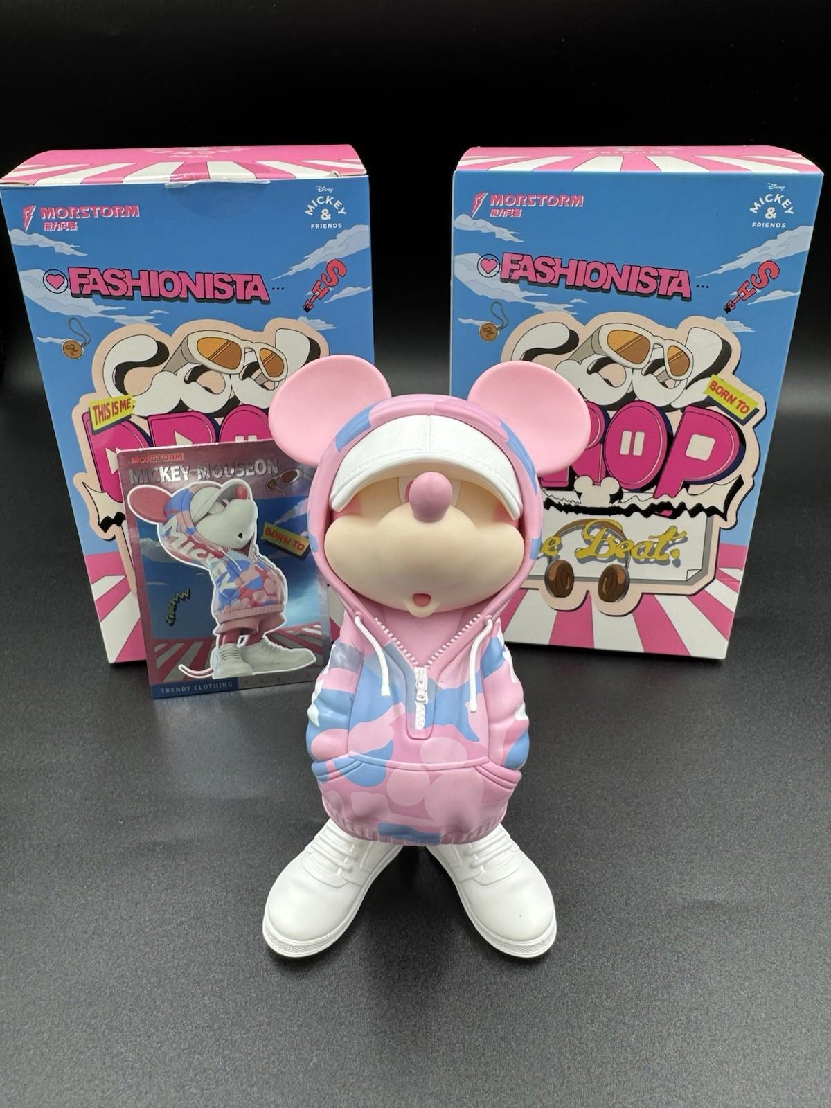 Morstorm Sweatshirt Denim Mickey & Minnie Bundle Figure Art