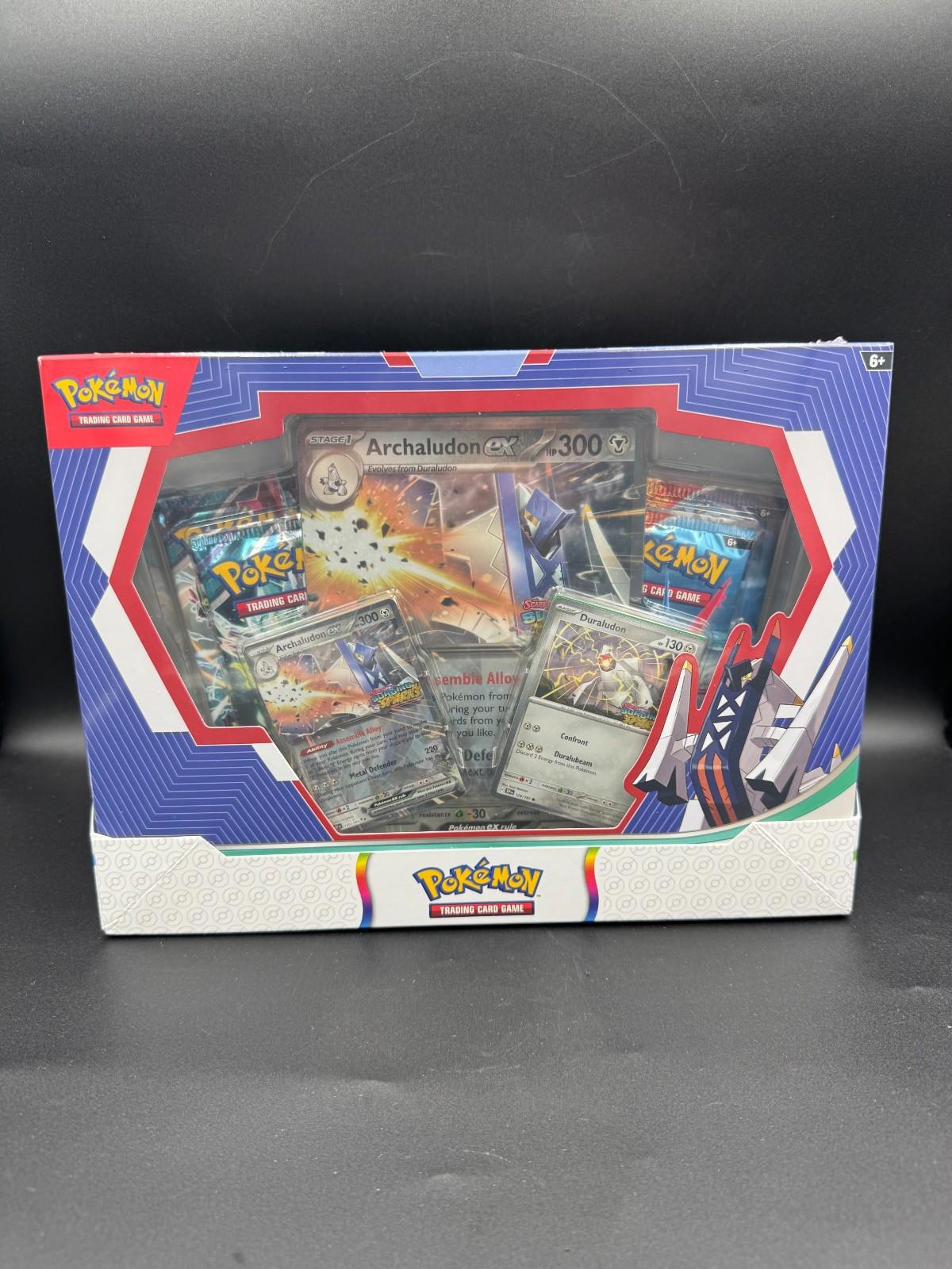 Pokémon Reshiram Ex Archaludon Box Brand New Sealed Trading Card Game Pokemon NM