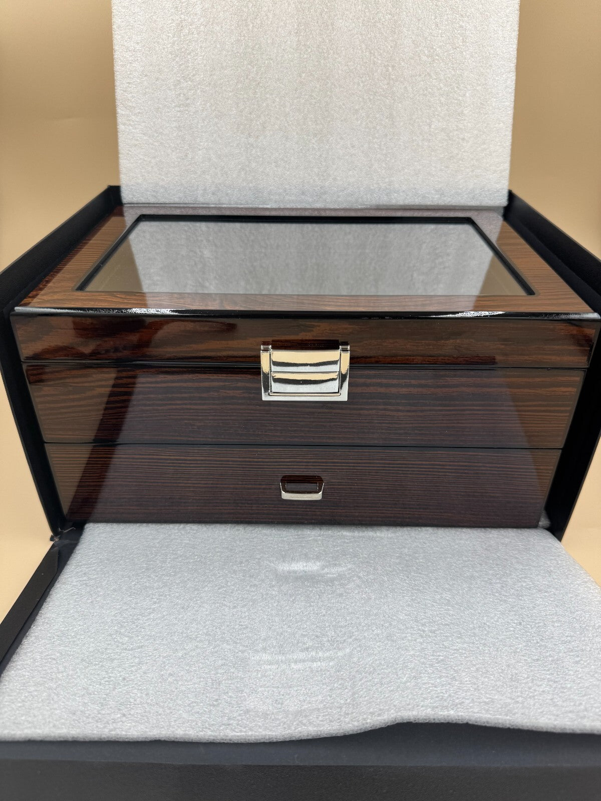 Bewishome Watch Box 20 Slots Watch Case For Men - Luxury Watch Organi Near Mint