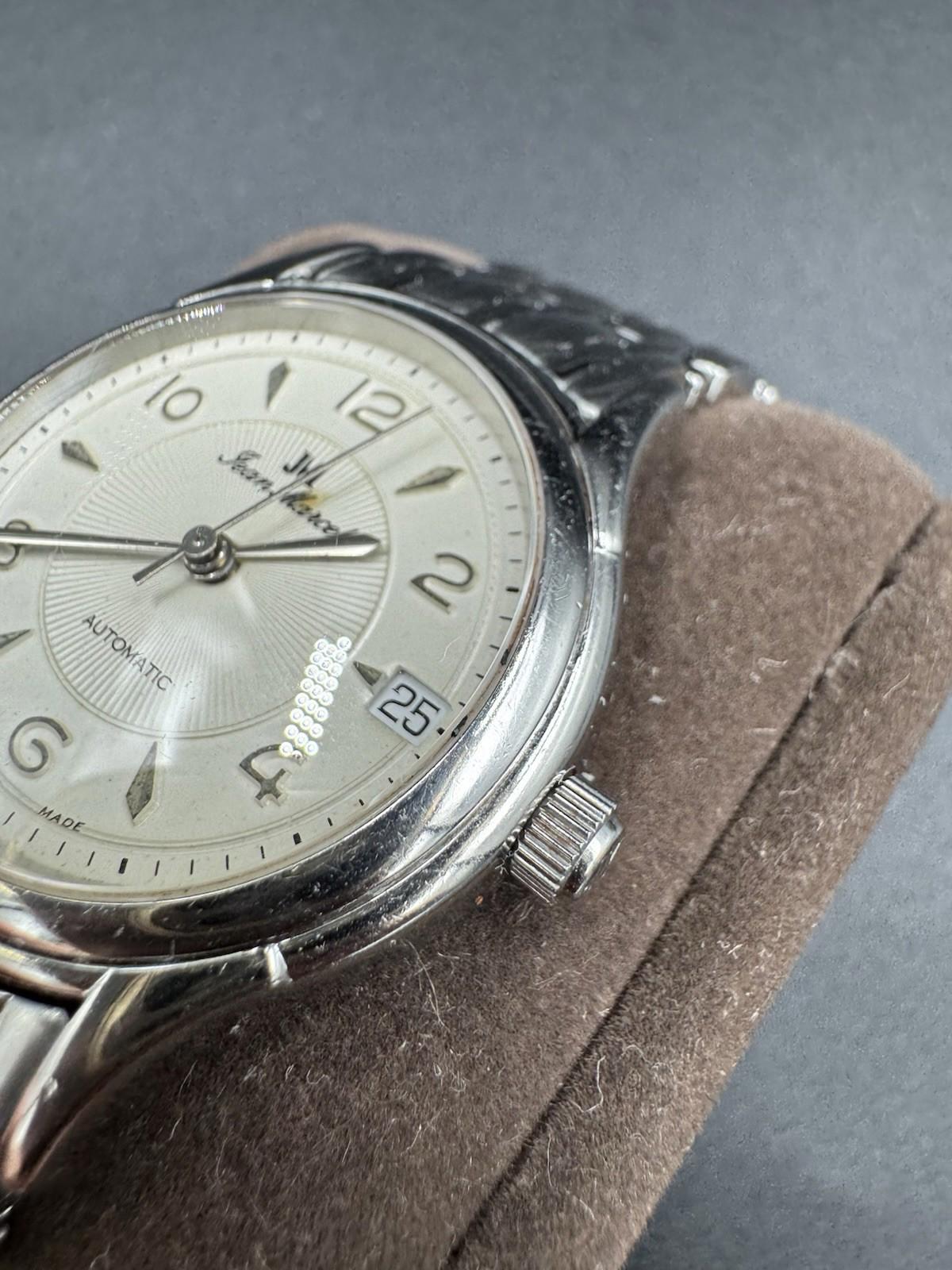 Jean Marcel Automatic Watch 160.154 Twenty Five Jewels Swiss Made 5 ATM Sapphire