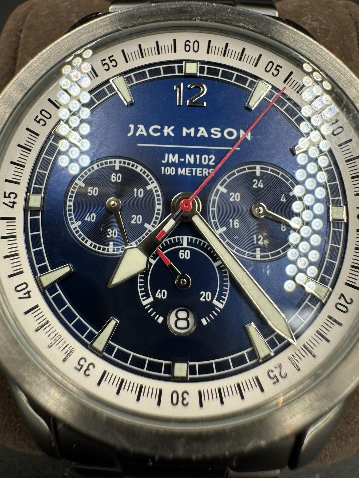 Jack Mason JM-N102-032 Blue Dial and White Dial Nautical Chronograph Men’s Watch