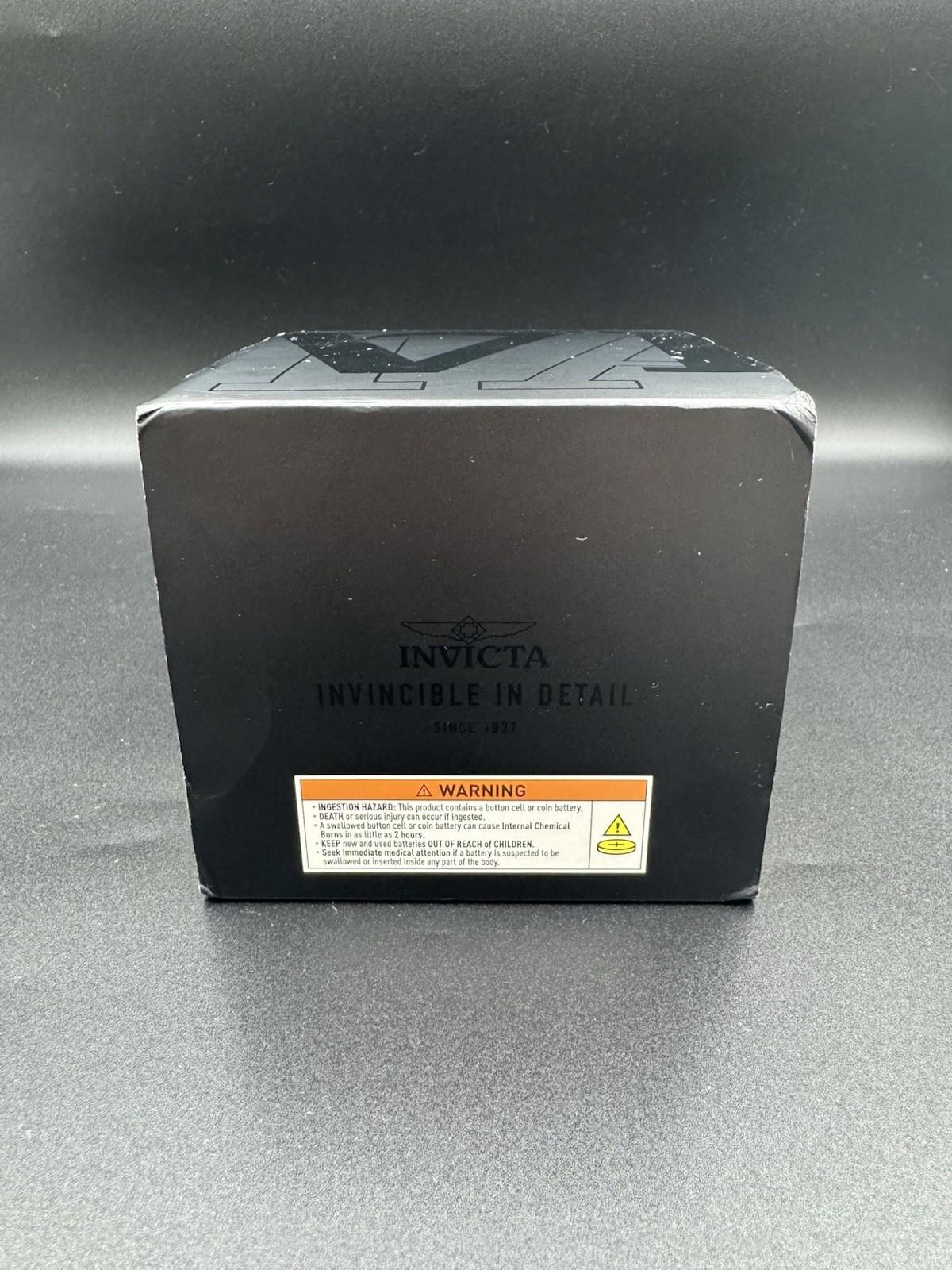 INVICTA 52MN CHONOGRAPH GOLD 49226 Brand New In Box 100M