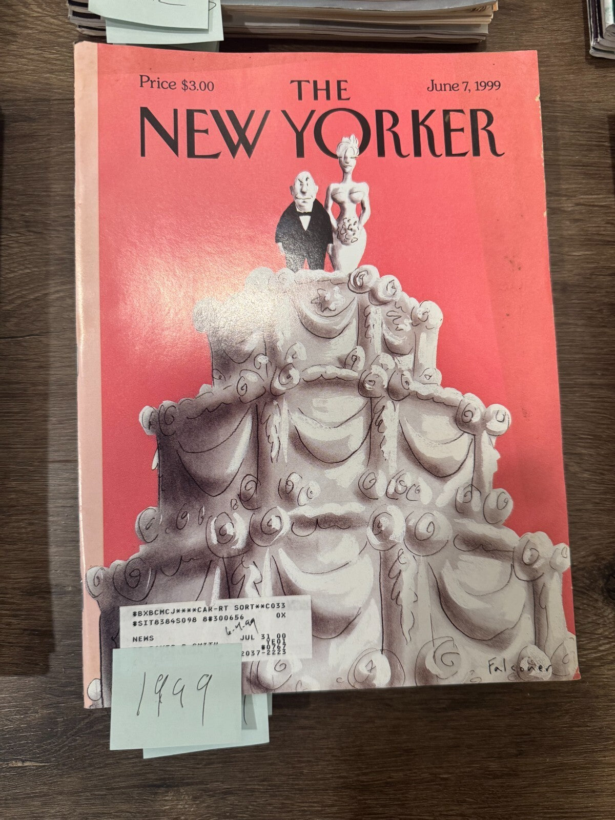 Lot of 56 The New Yorker Magazines 1986-2015 Mixed Issues Random Dates Good Cove