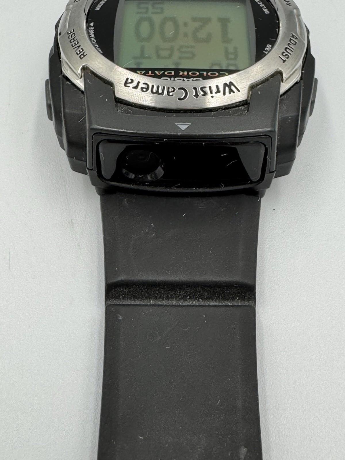 CASIO Wrist Camera WQV-3 - Rare Digital Y2K Watch Japan