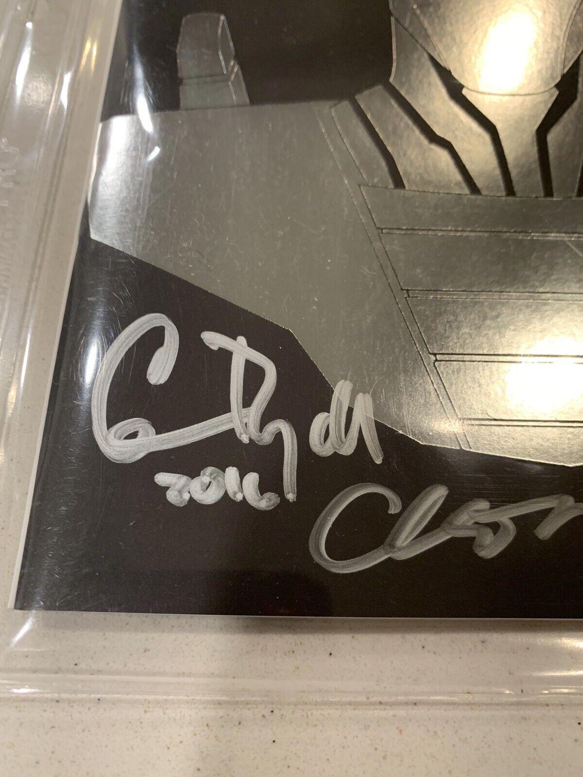 ROM #1 IDW Convention Re-Cover Signed Messina Gage Ryall