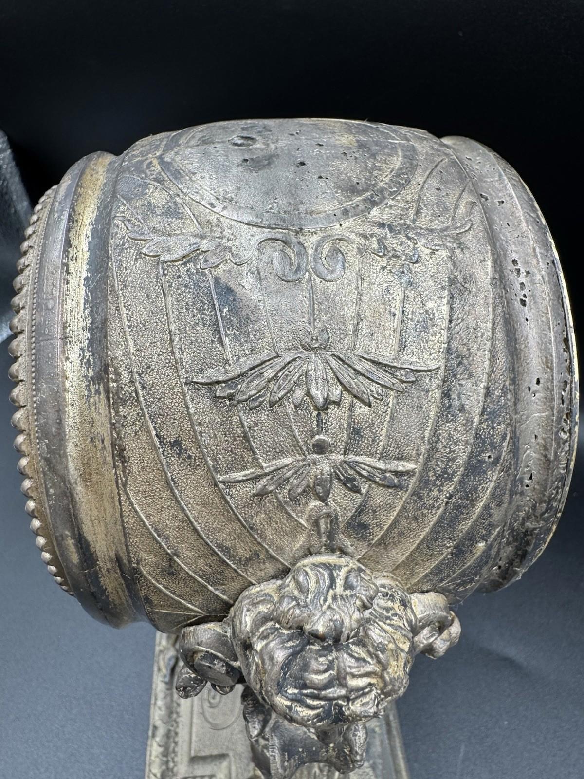 Antique Eugène Farcot Swinging Cherub Mystery Clock French