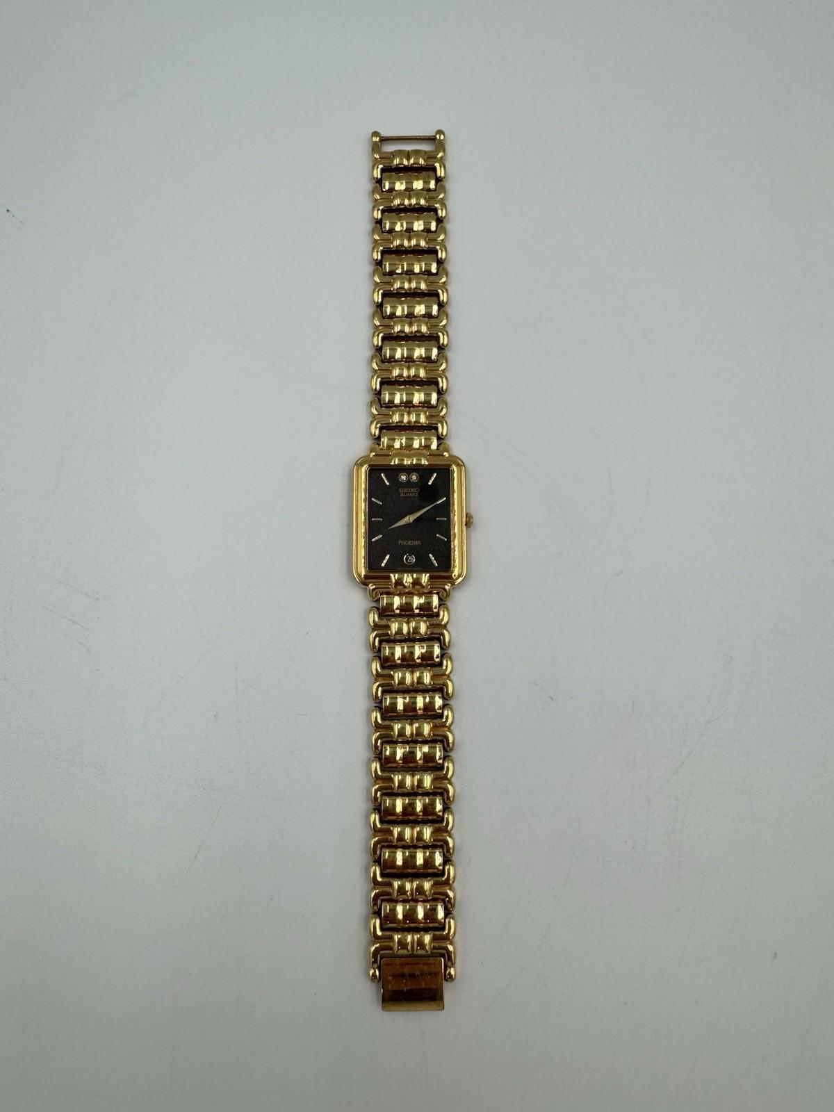 Vintage / Rare - SEIKO QUARTZ Phoenix Watch 7N29 - 5A10 R1