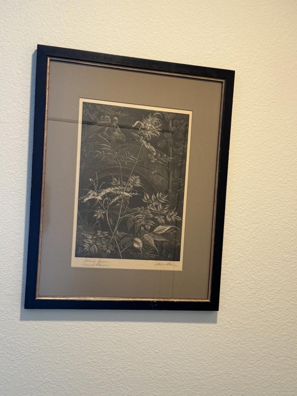 Wilhelm Heise Bluehende Spieren 1925 Lithograph Nocturnal