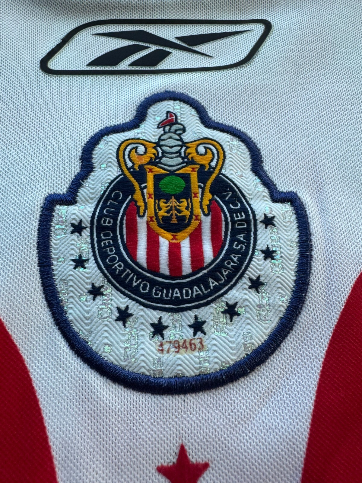 Chivas de Guadalajara 2006-07 Reebok Home Chicharito #45 Hernandez Jersey Large