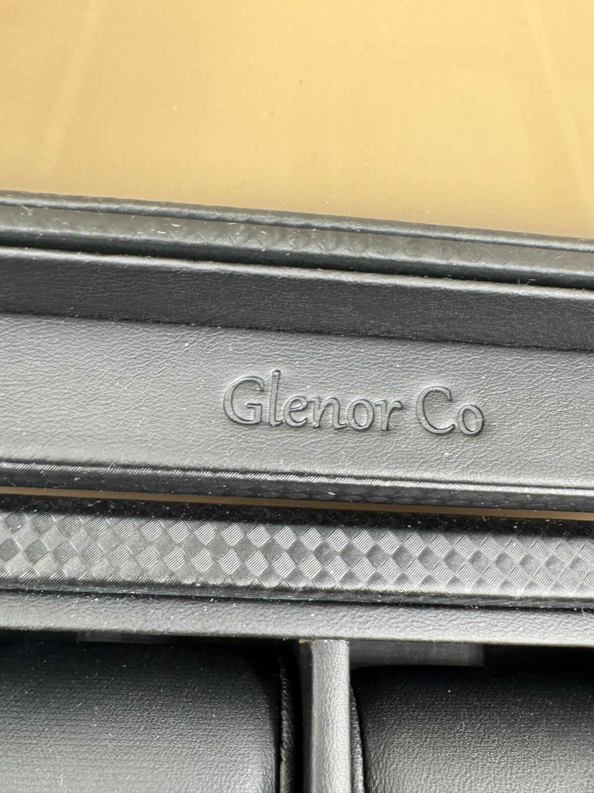 Glenor Co Watch Box Valet Drawer for Men 24 Slot Luxury Watch Case GLWB24BK NM