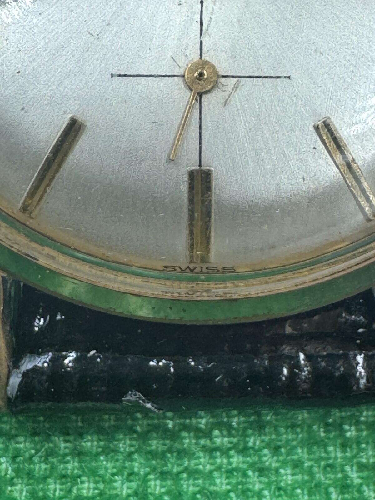 Vintage Royce 17 Jewels Automatic Watch Gold Case Swiss Made – Original Box Srvc