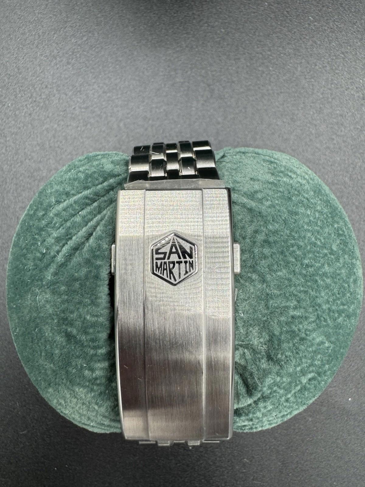 SAN MARTIN SN0148-G Miyota 9015 Automatic Gradient Dial 40mm 20ATM Diver's Watch