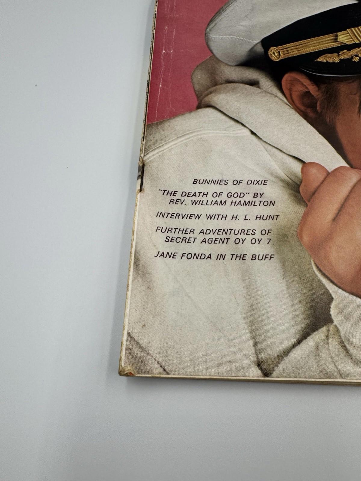 Vintage Playboy Magazine Issue August 1966 Entertainment Men