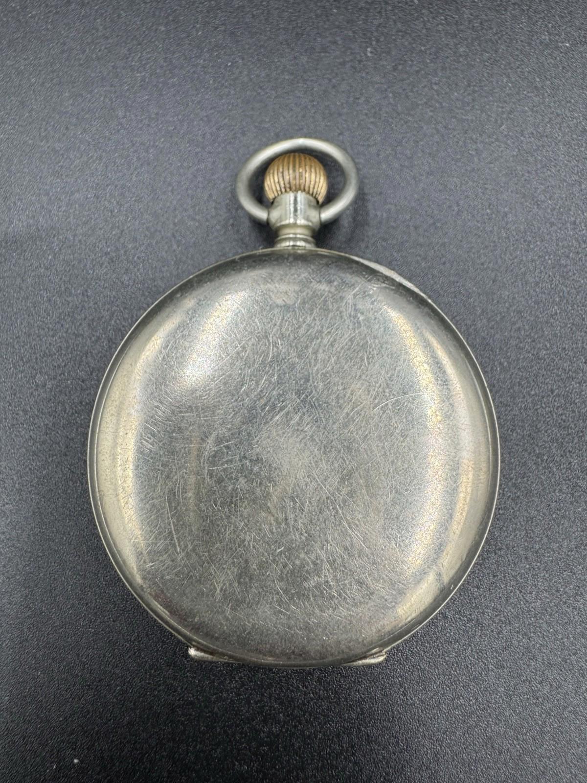 Swiss Pocket Watch Jewels Roman Numerals Cylinder Escapemen