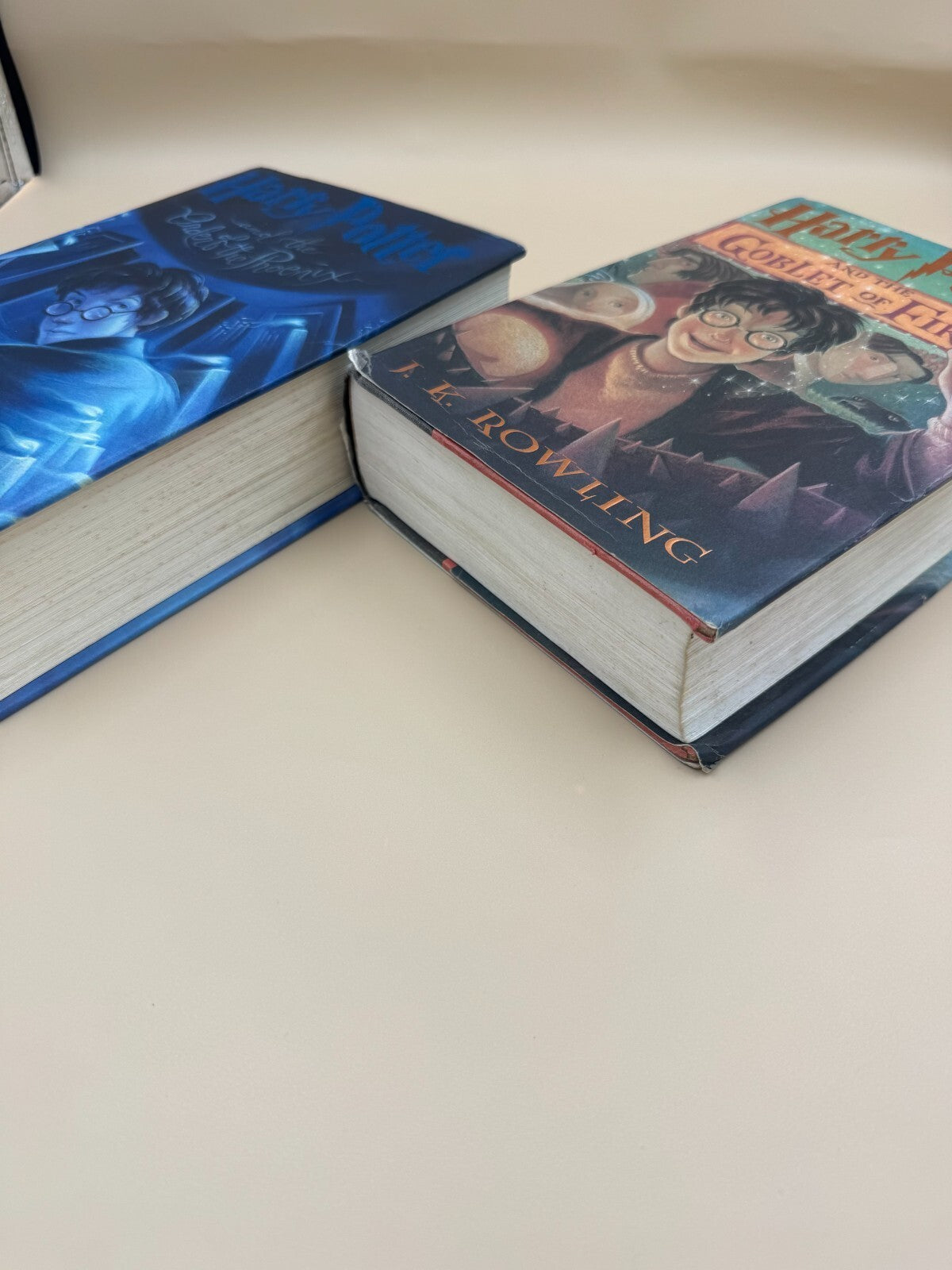 Harry Potter & The Order Of The Phoenix and The Goblet of Fire First Edition Lot