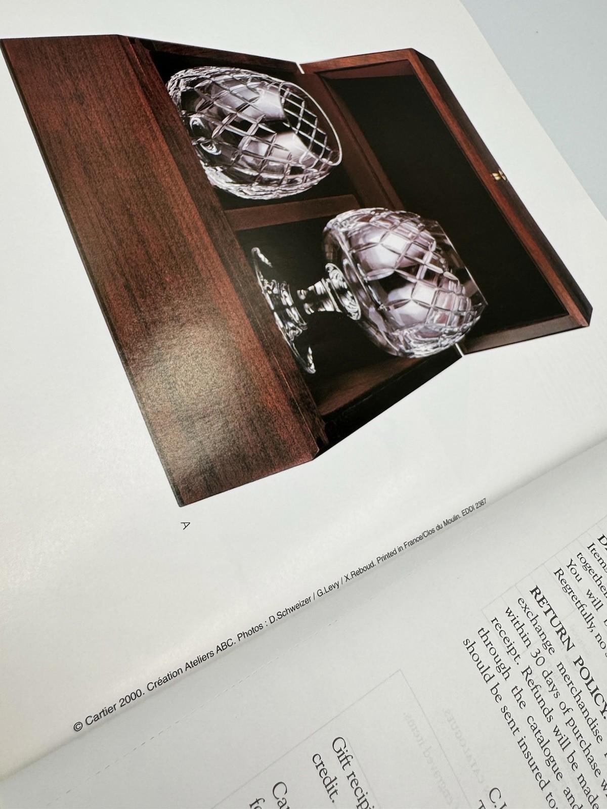 CARTIER 2000 CATALOG-88 PAGES SOFT COVER BOOK PRINTED IN