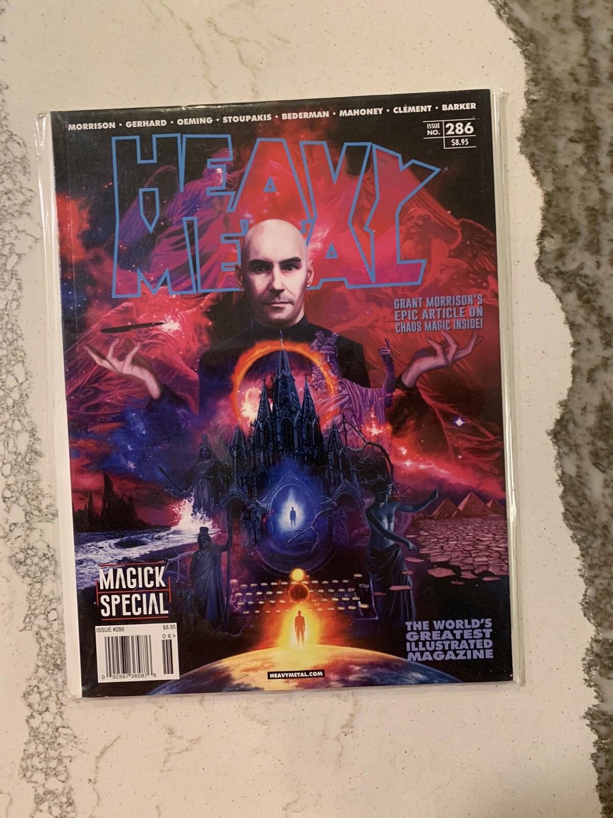 Heavy Metal Magazine 1983- 2018 Lot of 5 Fantasy Collection