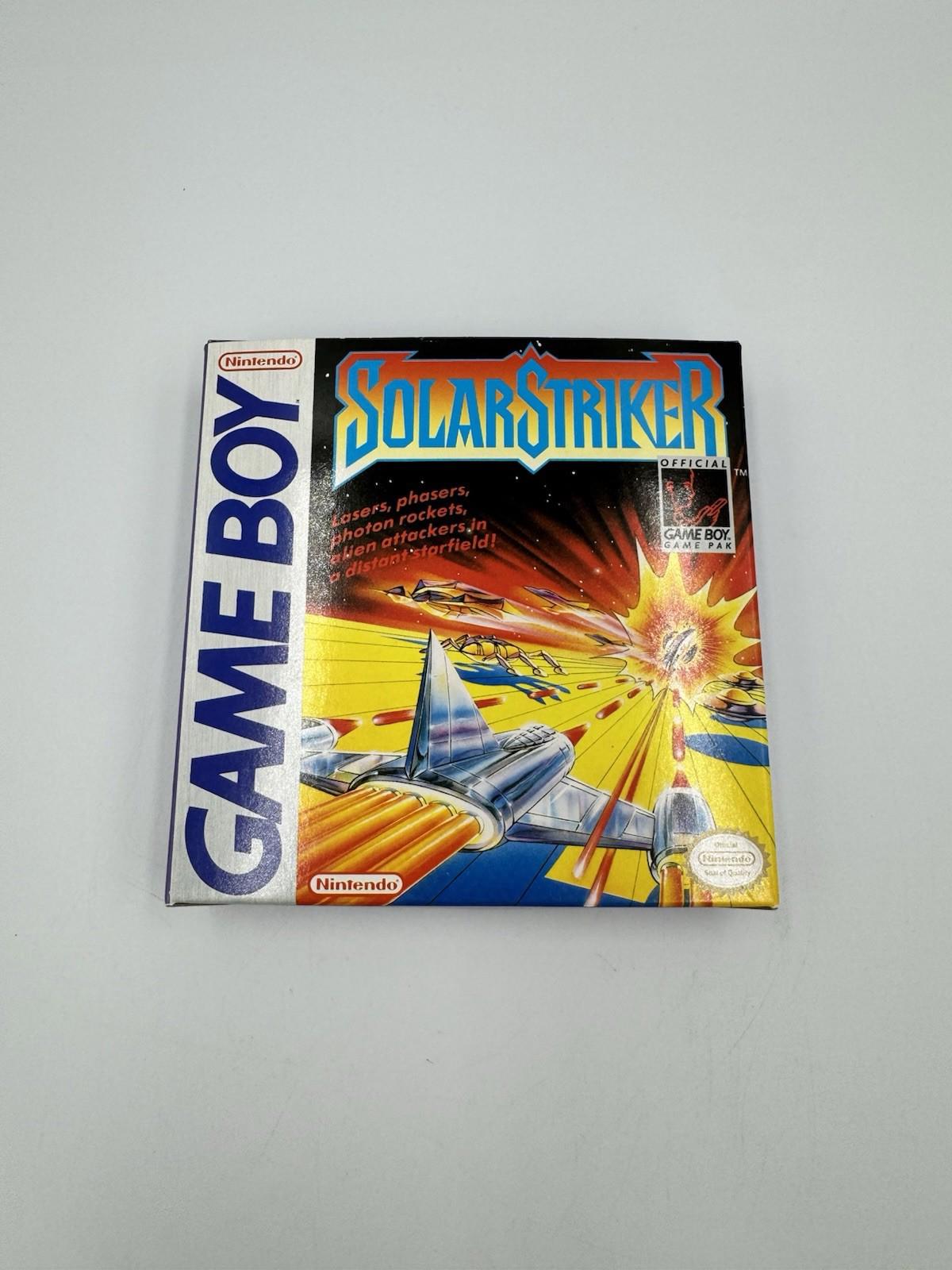 Game Boy Collection BOXES RADAR MISSION Solar Striker Go Tan