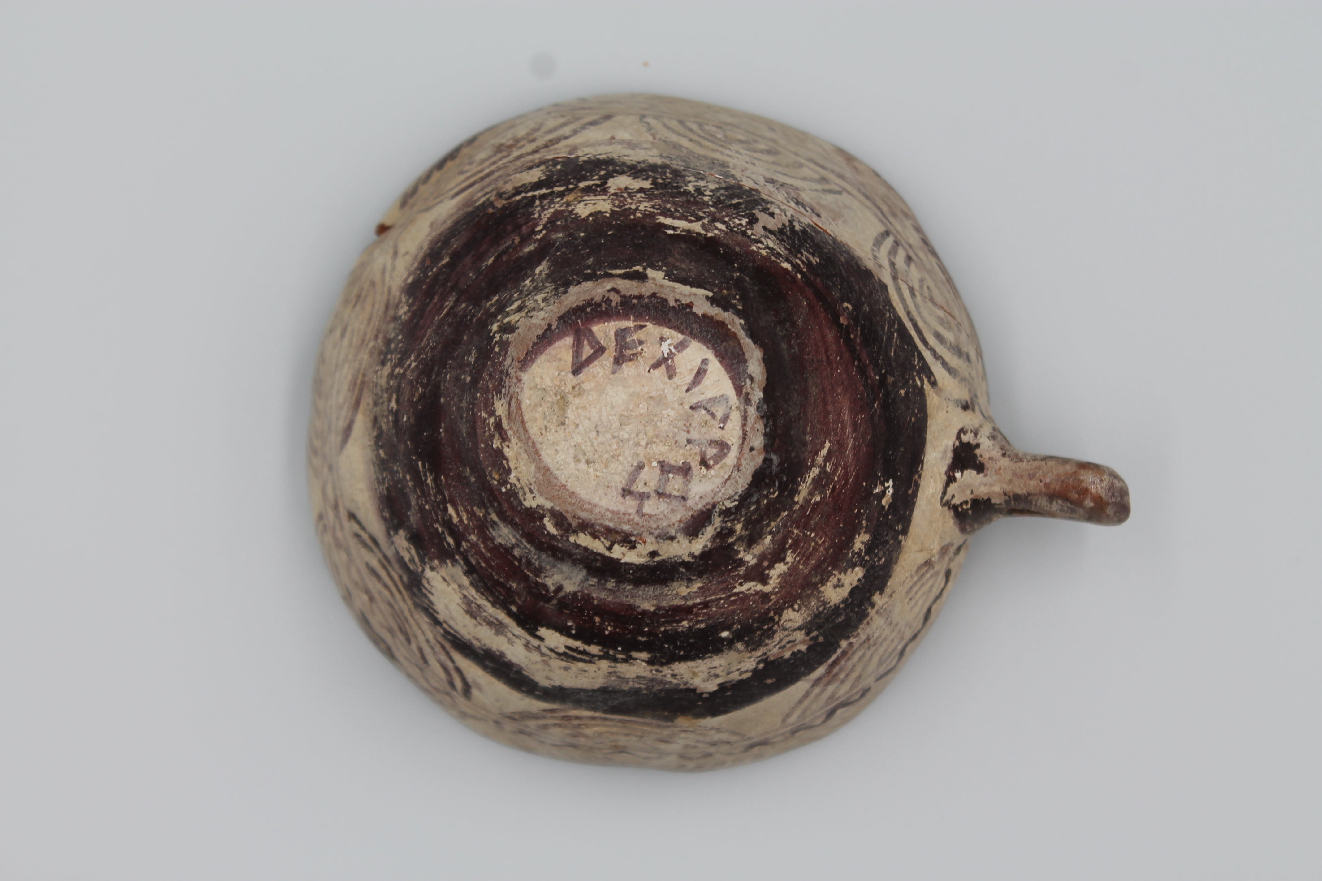 Aegean Vessel Fragment with Inscription “ΔΕΠΑΣ” (c. 2200–1800 BCE)