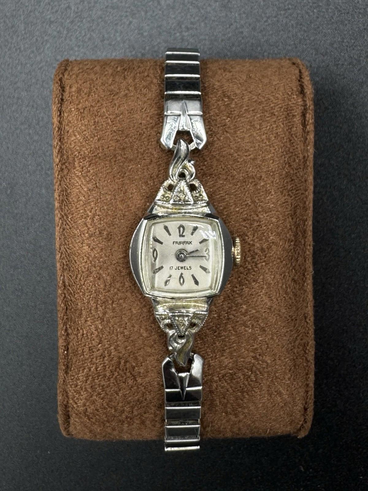 Vintage Fairfax 17J Ladies Watch Speidel Band Swiss Working