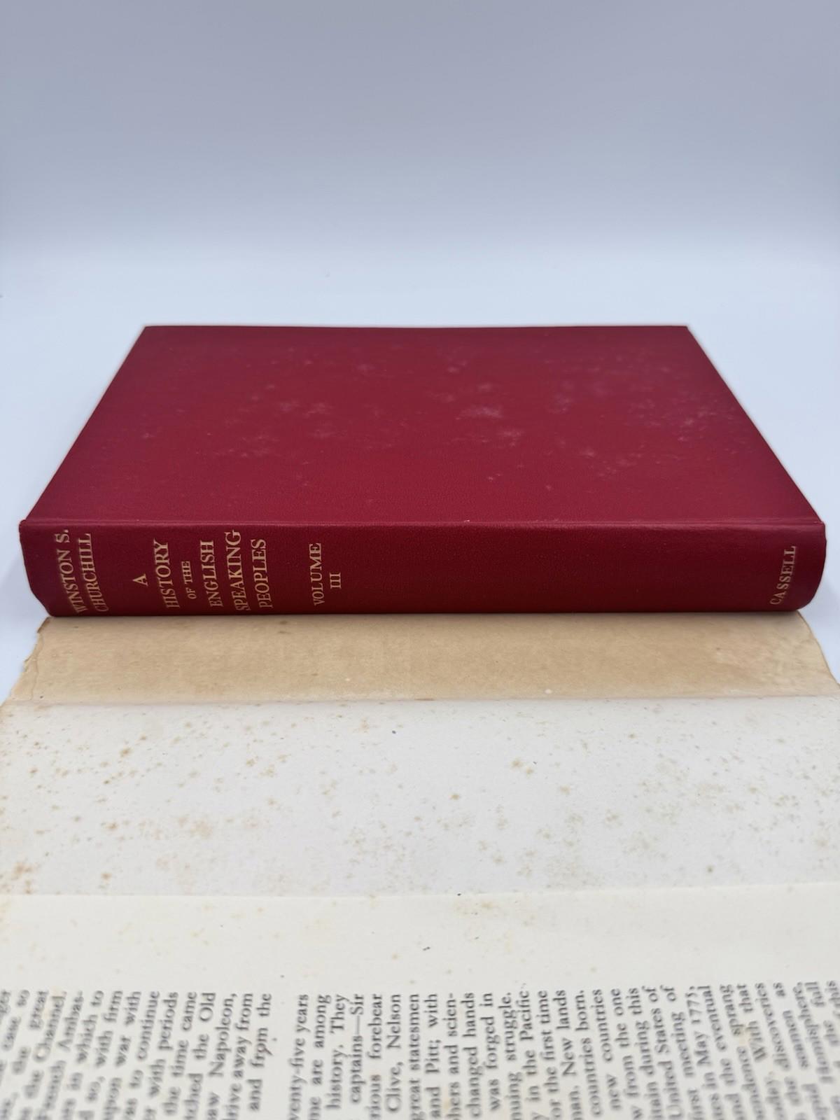 Churchill History of English-Speaking Peoples First UK Ed. Set 1956-8 HCDJ G+ SP